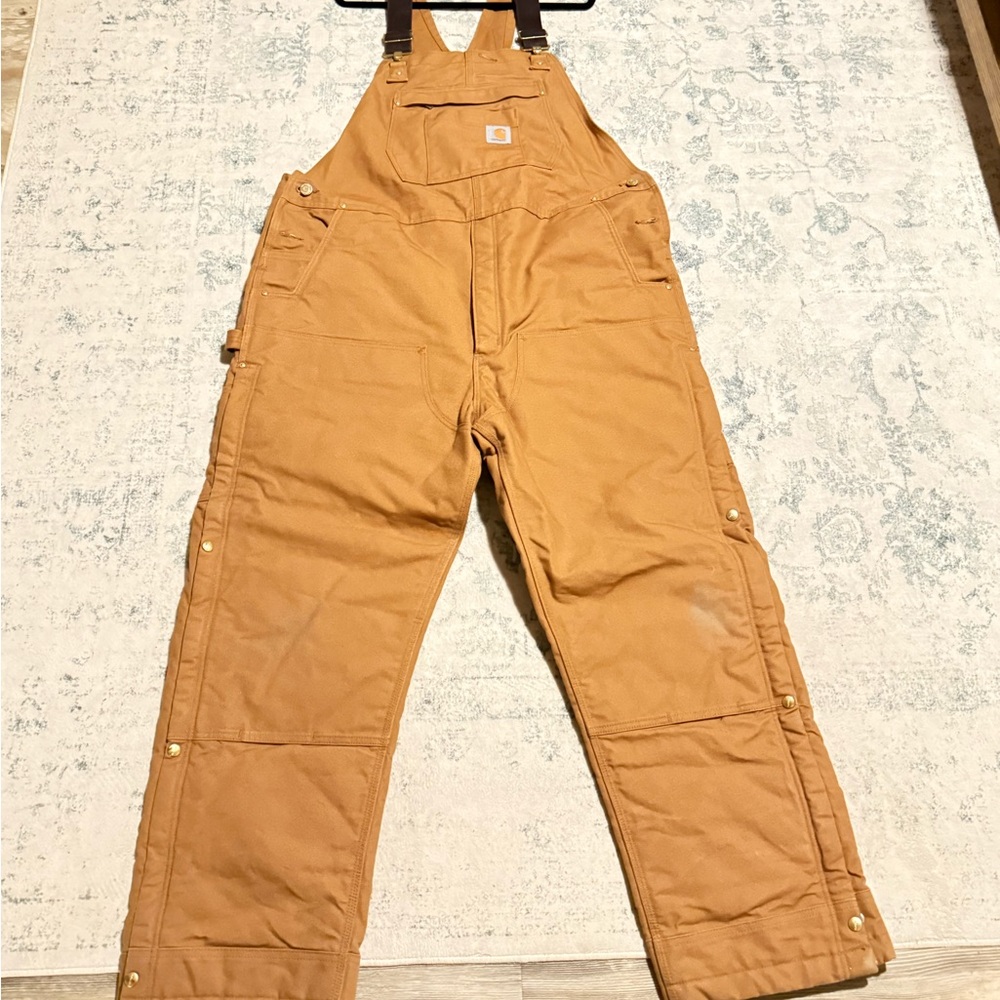 Carhartt Men's Brown Overalls